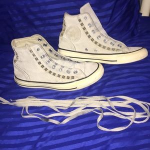 RARE grey suede converse